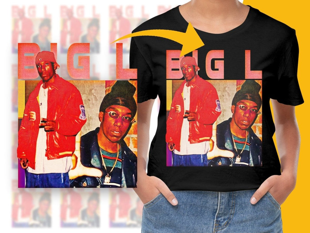 BIG L Music Homage PNG File - Teepew