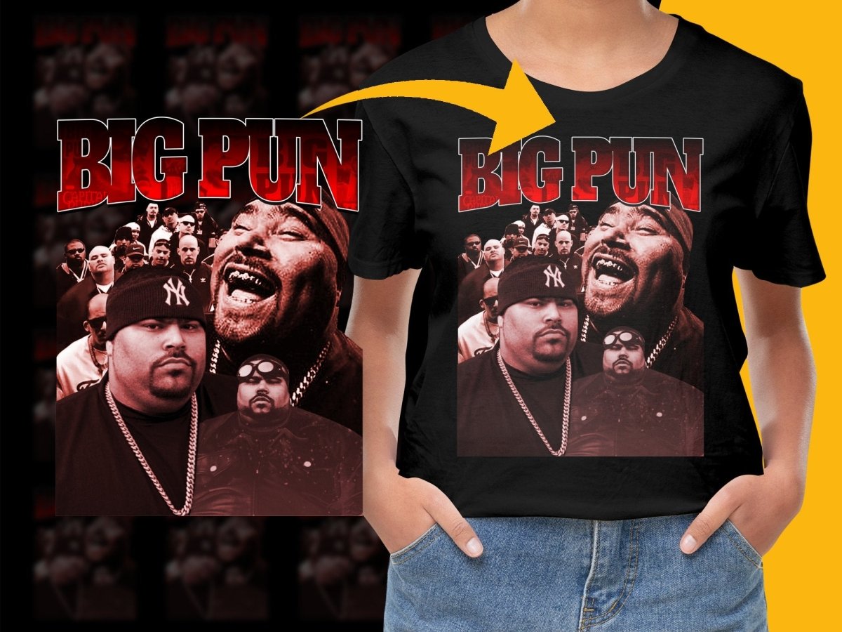 Big Pun Bootleg Graphic Design PNG File - Teepew