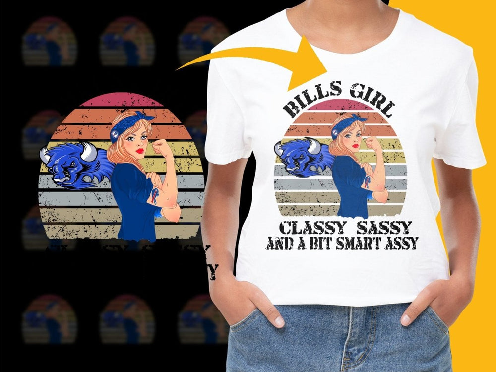 Bills Girl Classy Sassy And Bit Smart Assy PNG File - Teepew
