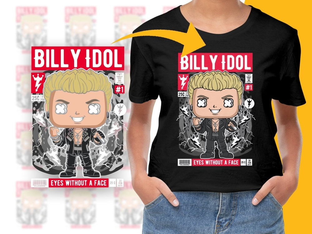 Billy Idol Popculture PNG File - Teepew
