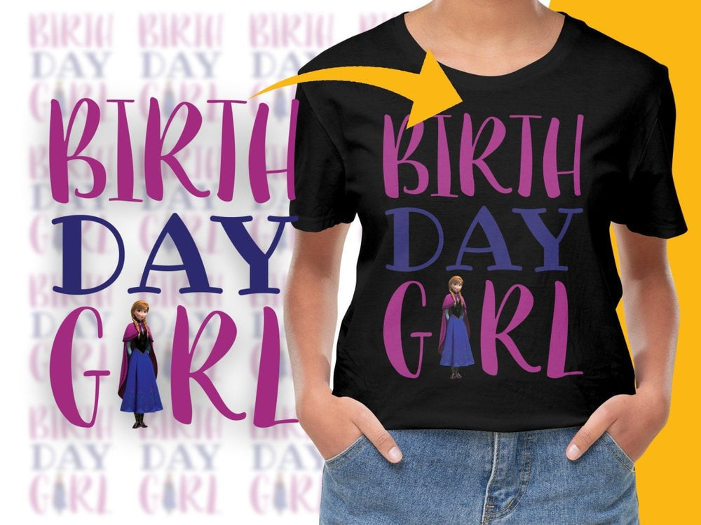 Birthday Girl Character PNG File - Teepew