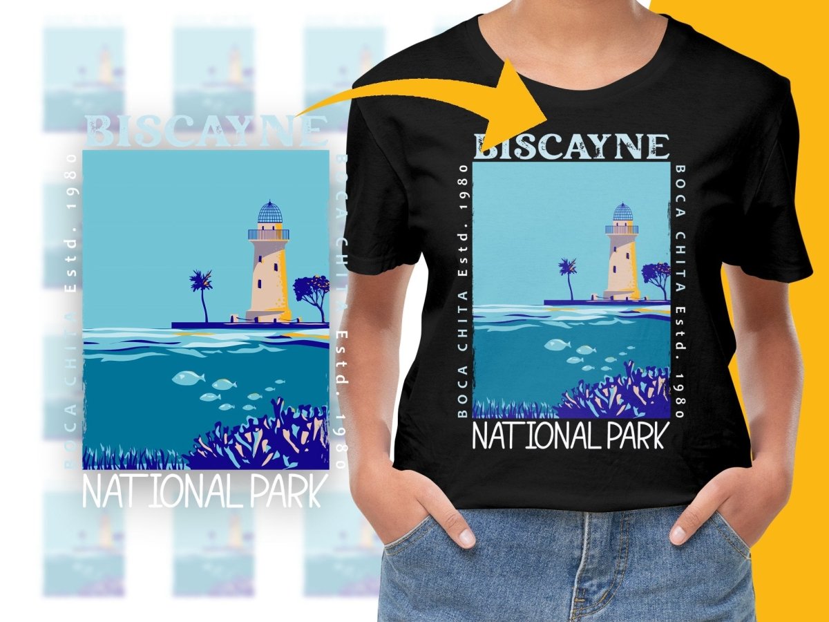 Biscayne National Park Boca Chita Est 1980 PNG File - Teepew