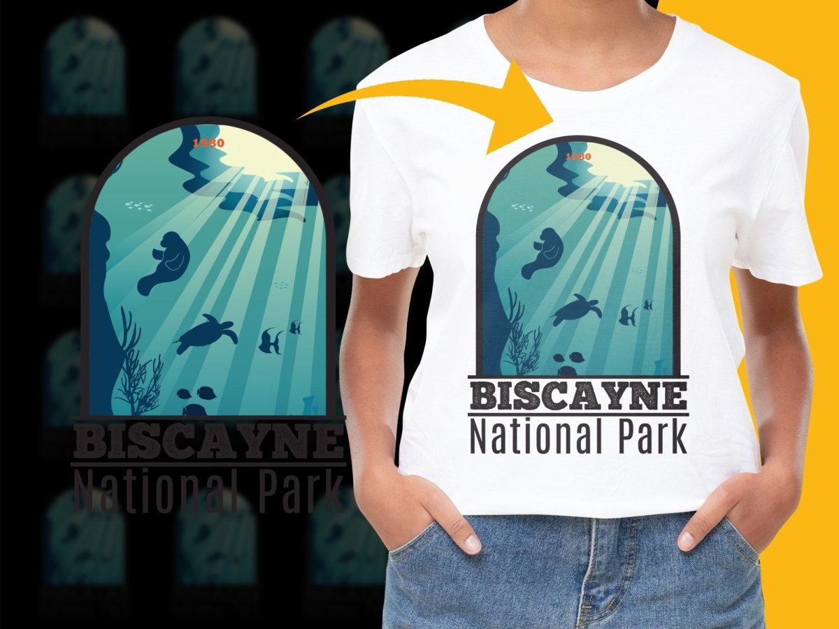Biscayne National Park Inspired Graphic Art Png Digital Download - Teepew