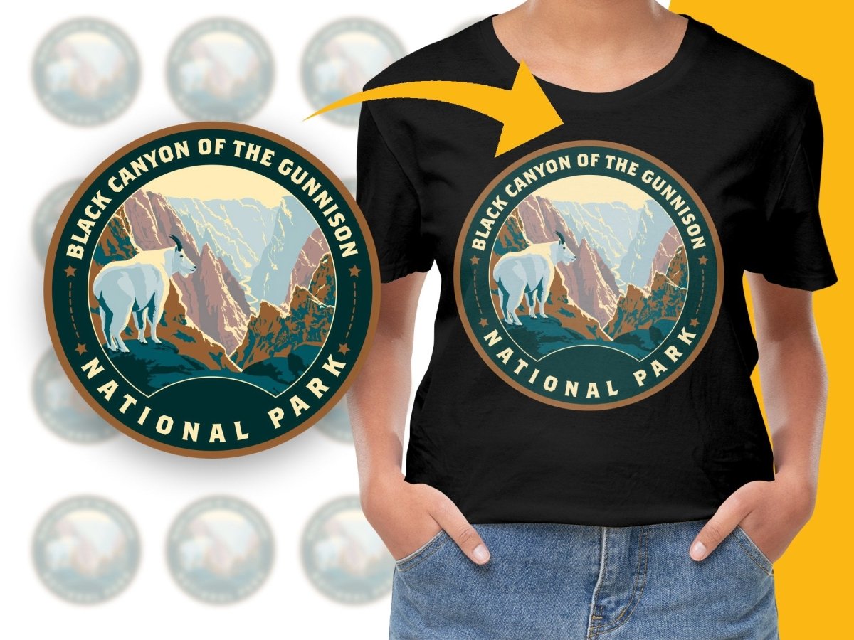 Black Canyon of the Gunnison National Park Png Digital Download - Teepew