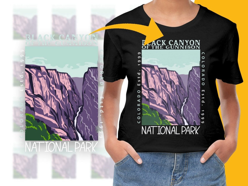Black Canyon of the Gunnison National Park PNG File - Teepew