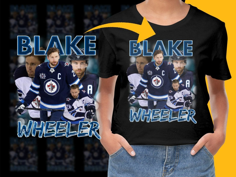 Blake Wheeler Winnipeg Jets Captain PNG File - Teepew