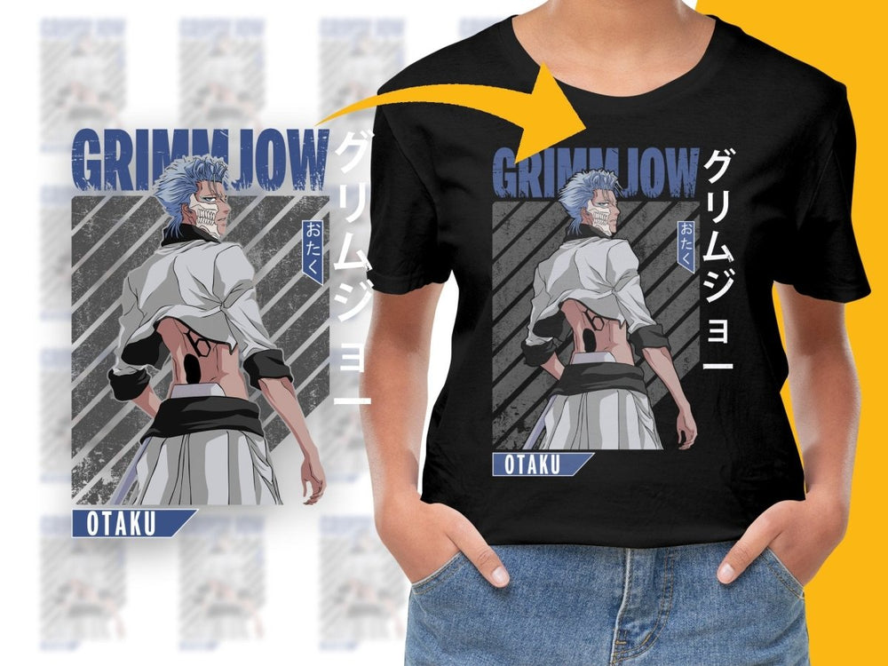 Bleach Character Grimmjow Digital Poster Download - Teepew