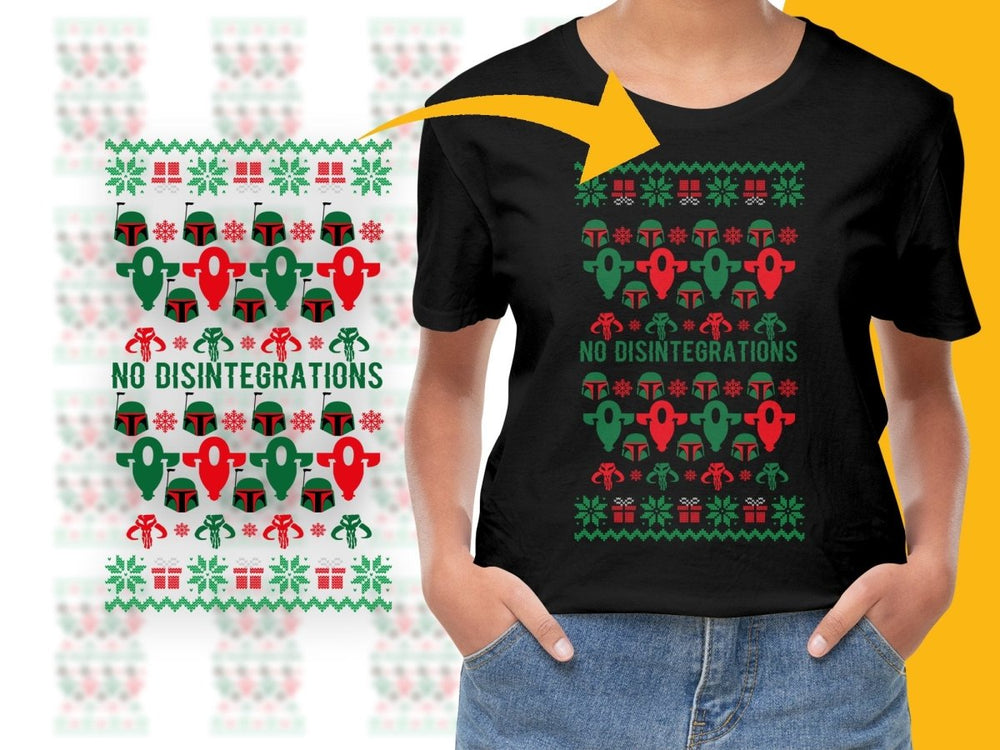 Boba Fett Christmas No Disintegrations PNG File - Teepew