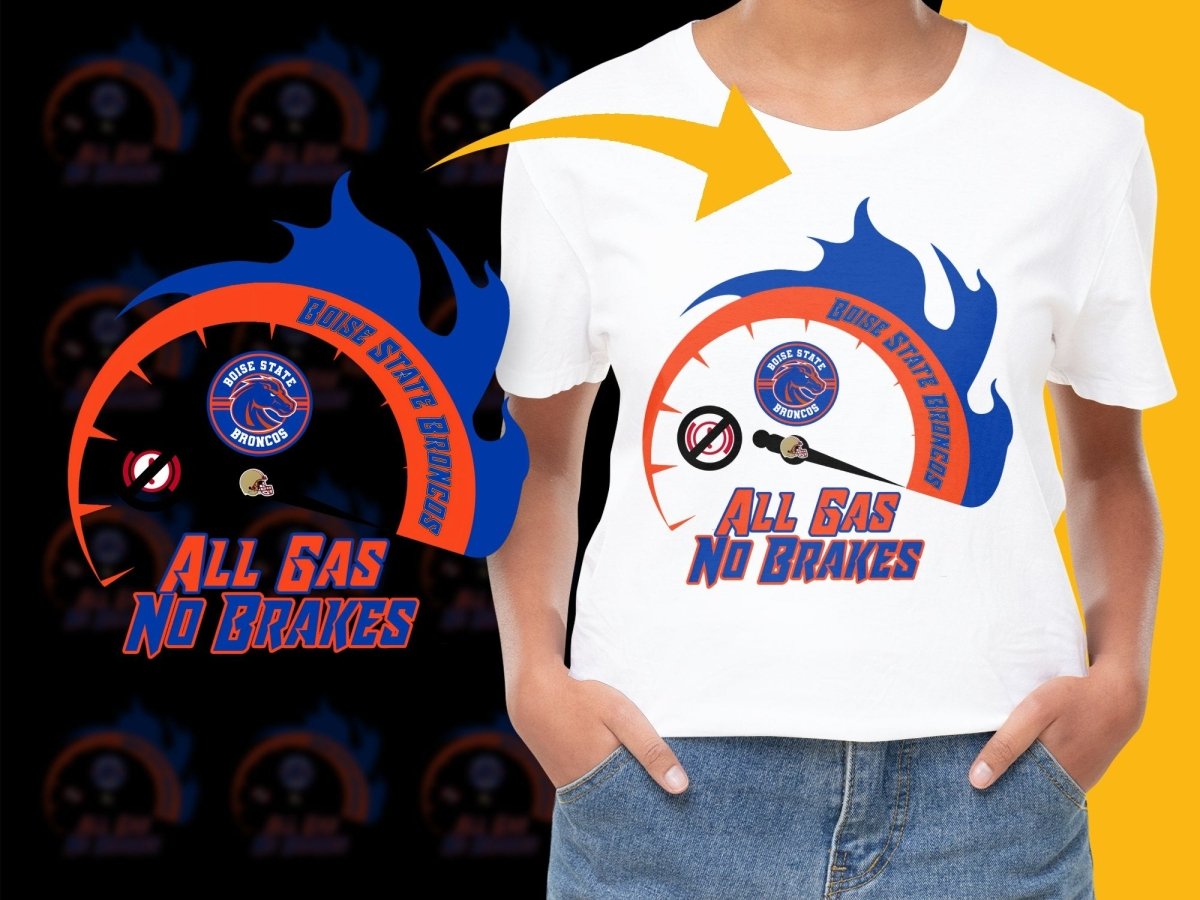 Boise State Broncos NCAA College PNG File - Teepew