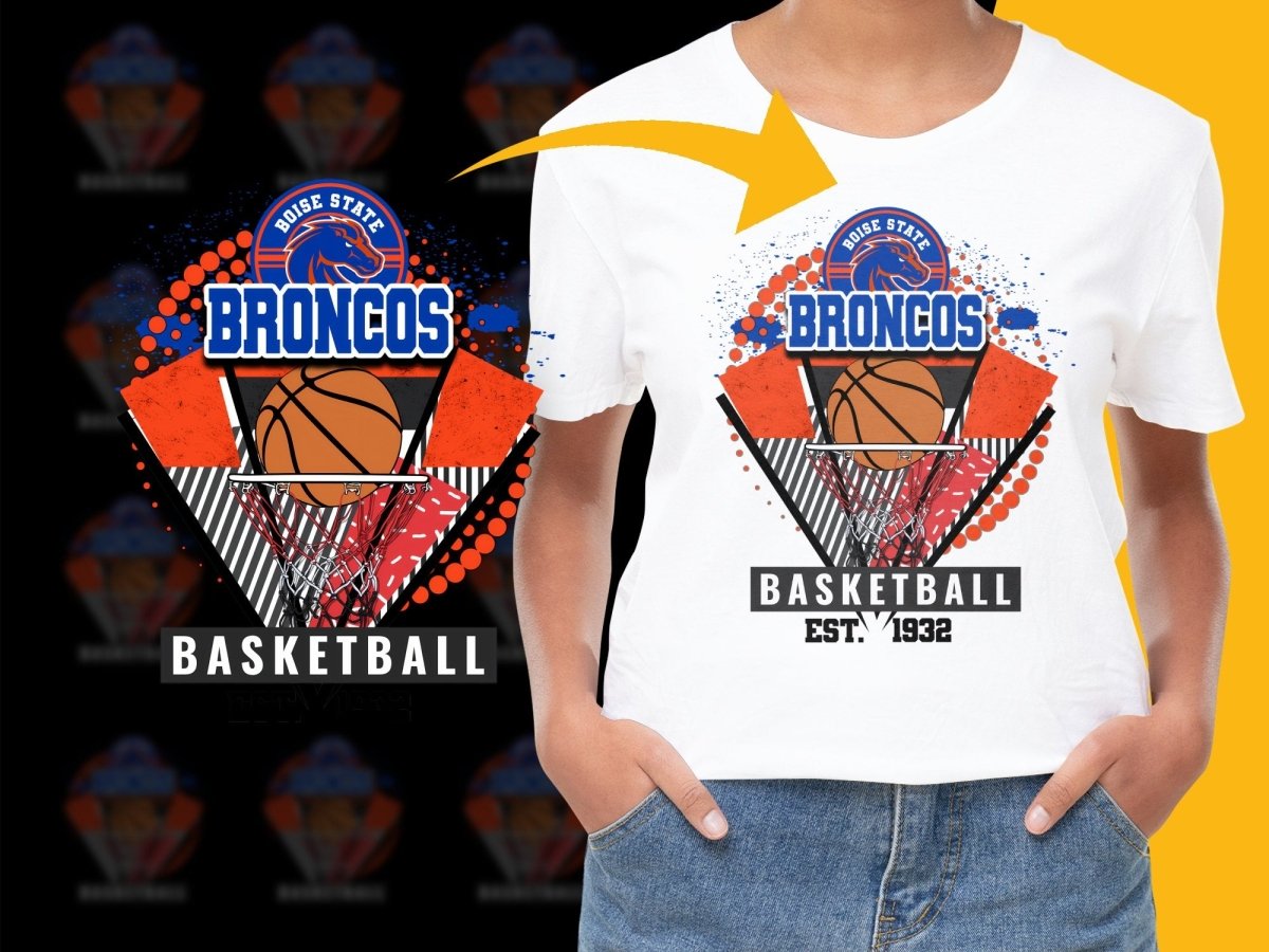 Boise State Broncos NCAA College PNG File - Teepew