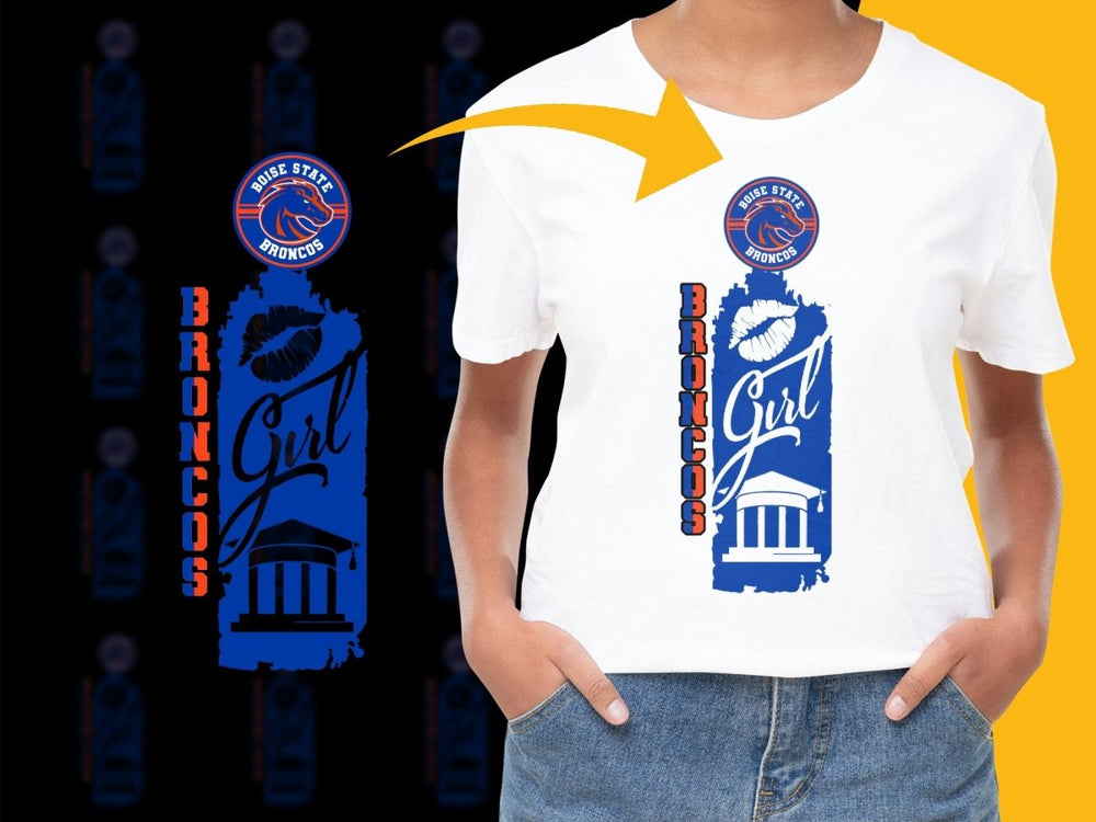 Boise State Broncos NCAA College PNG File - Teepew