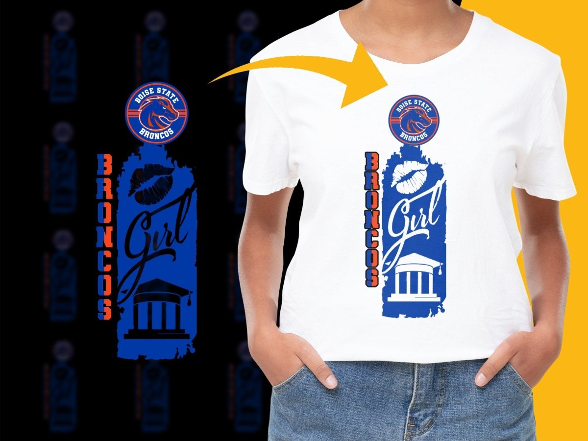 Boise State Broncos NCAA College PNG File - Teepew