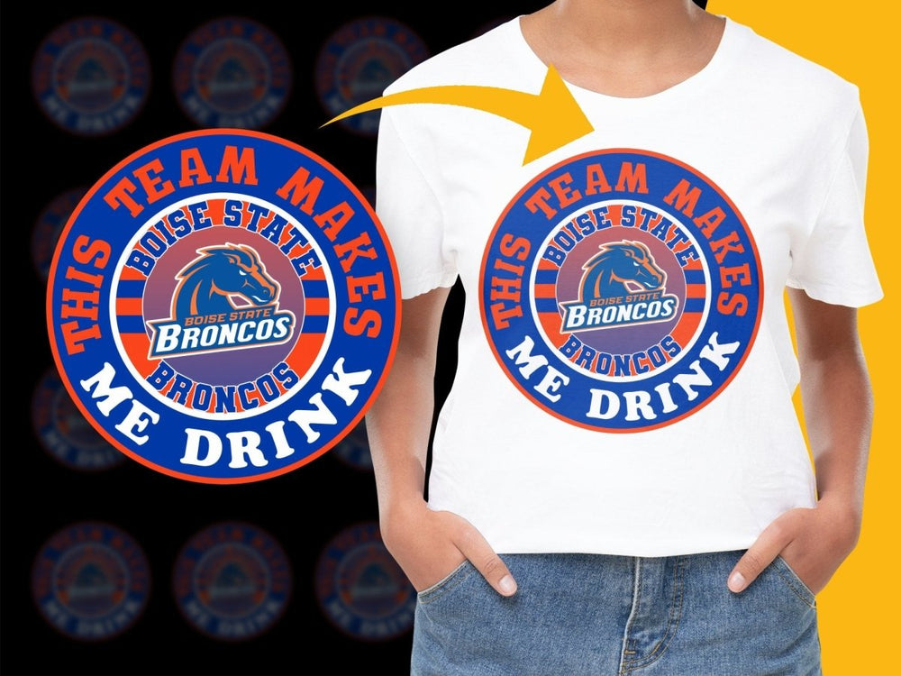 Boise State Broncosi NCAA College PNG File - Teepew
