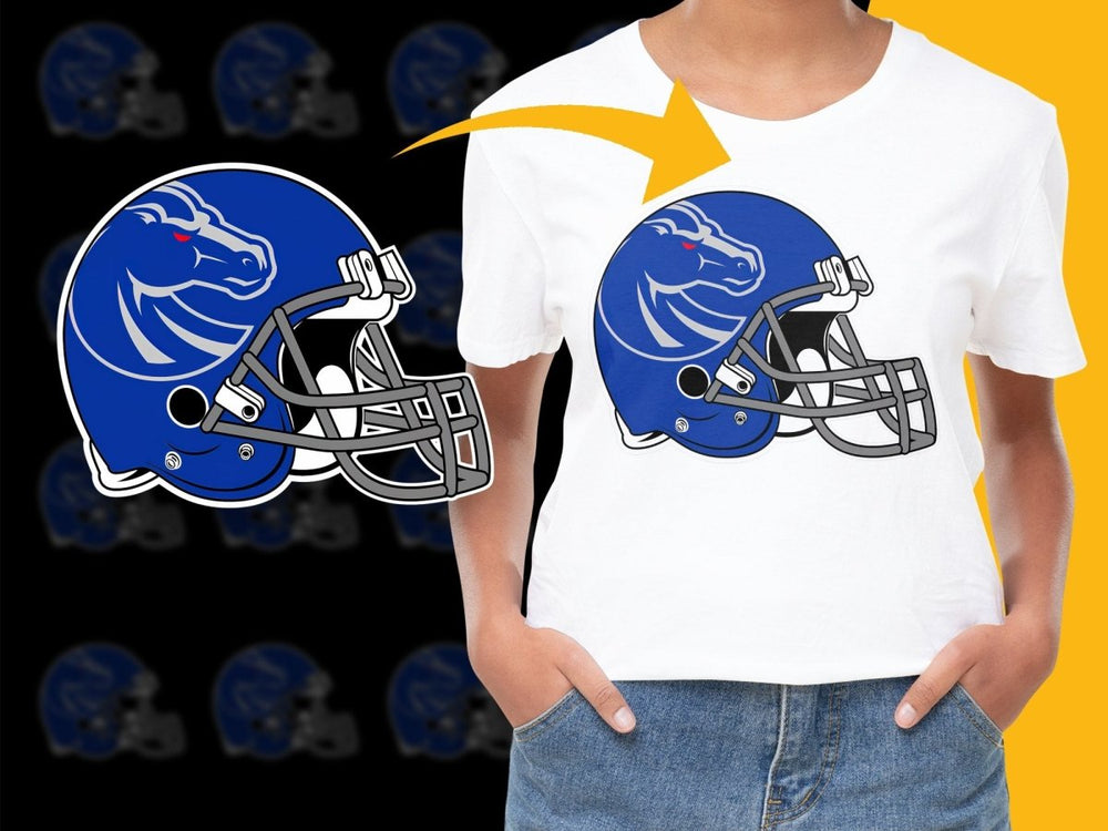 Boise State NCAA College PNG File - Teepew