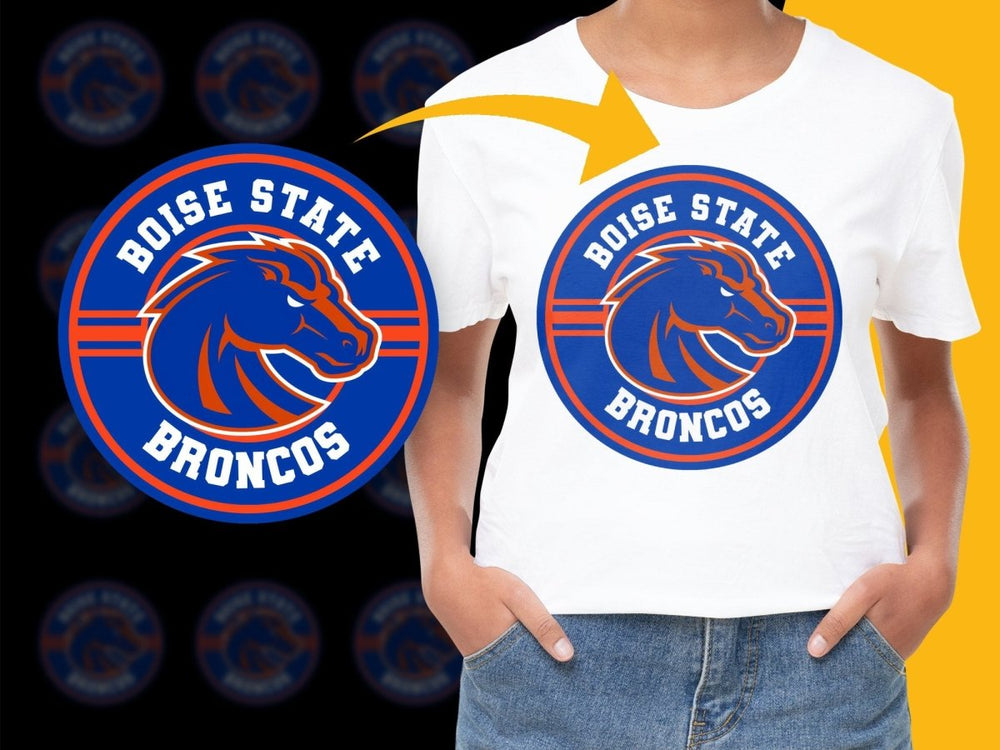 Boise - State NCAA College PNG File - Teepew