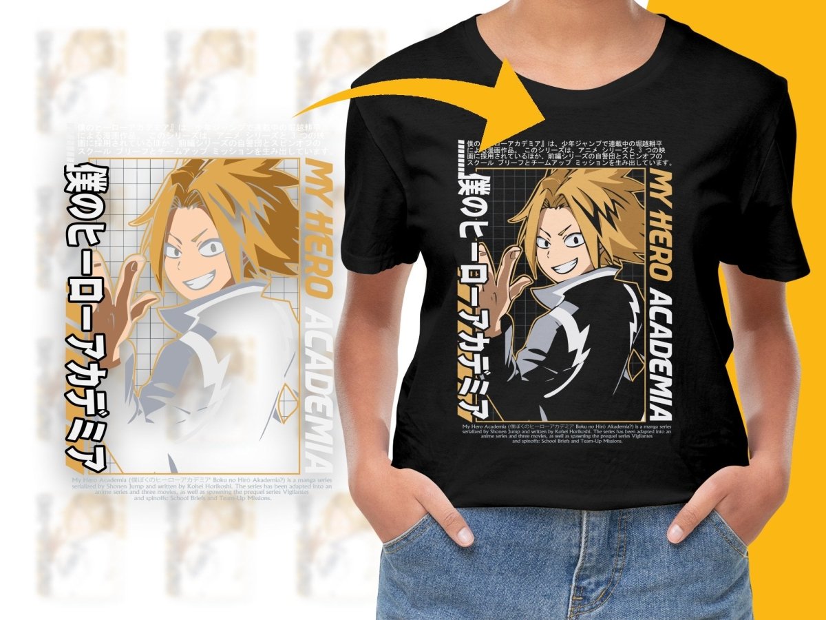 Boku no Hero Academia Denki Anime Fan Art PNG File - Teepew