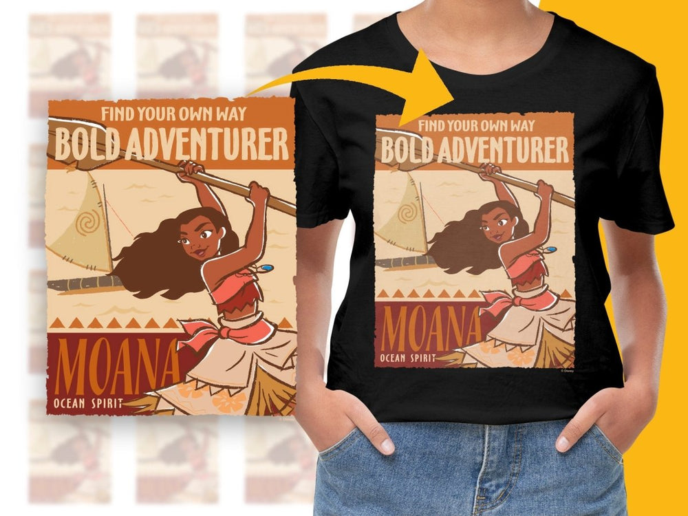 Bold Adventurer Moana Ocean Spirit PNG File - Teepew