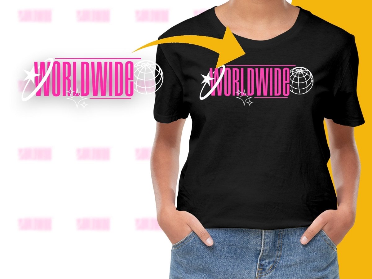Bold and Stylish Worldwide Design PNG File - Teepew