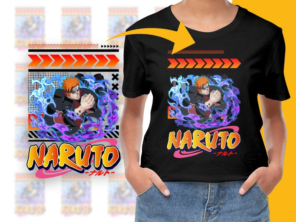 Bold Anime Character Naruto Graphic PNG File - Teepew