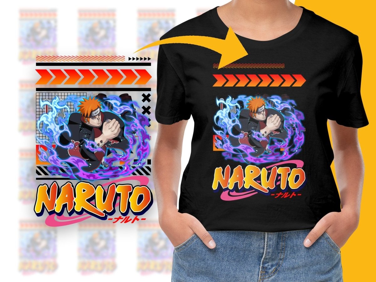 Bold Anime Character Naruto Graphic PNG File - Teepew