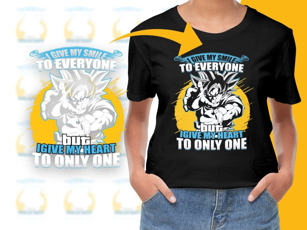 Bold Anime Hero Giving My Heart PNG File - Teepew