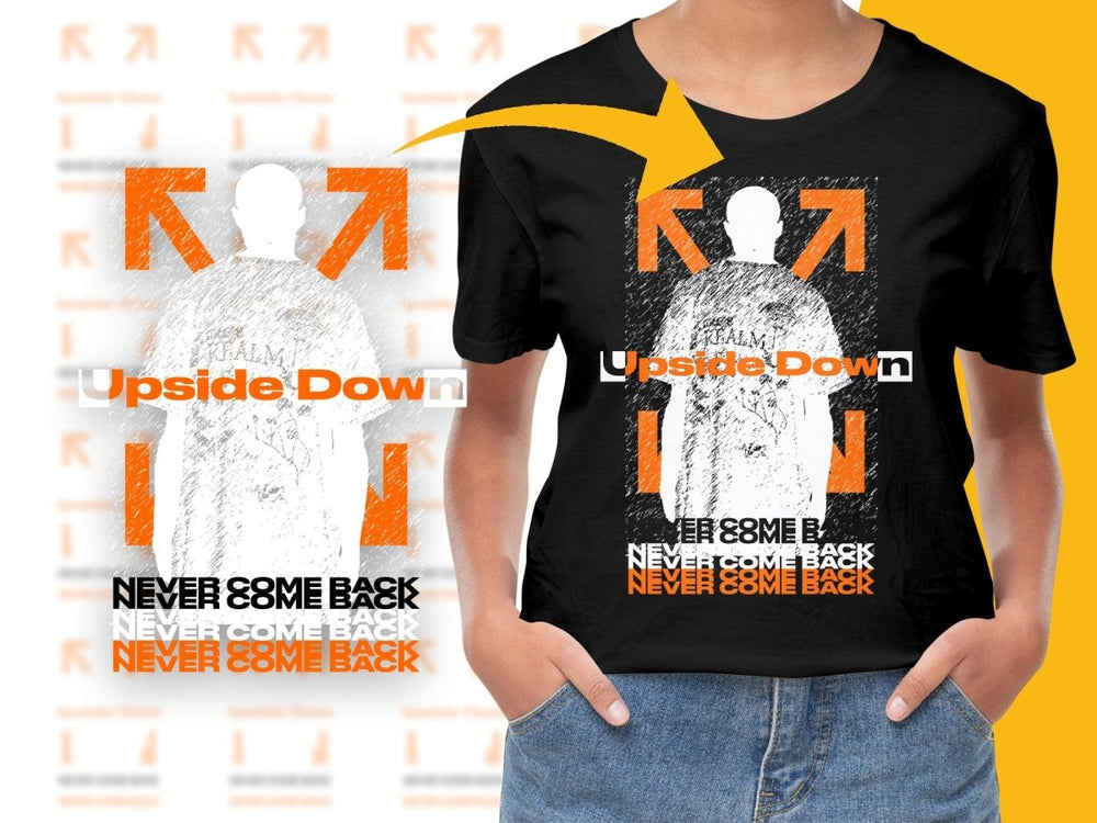 Bold Arrows Never Come Back Upside Down PNG File - Teepew