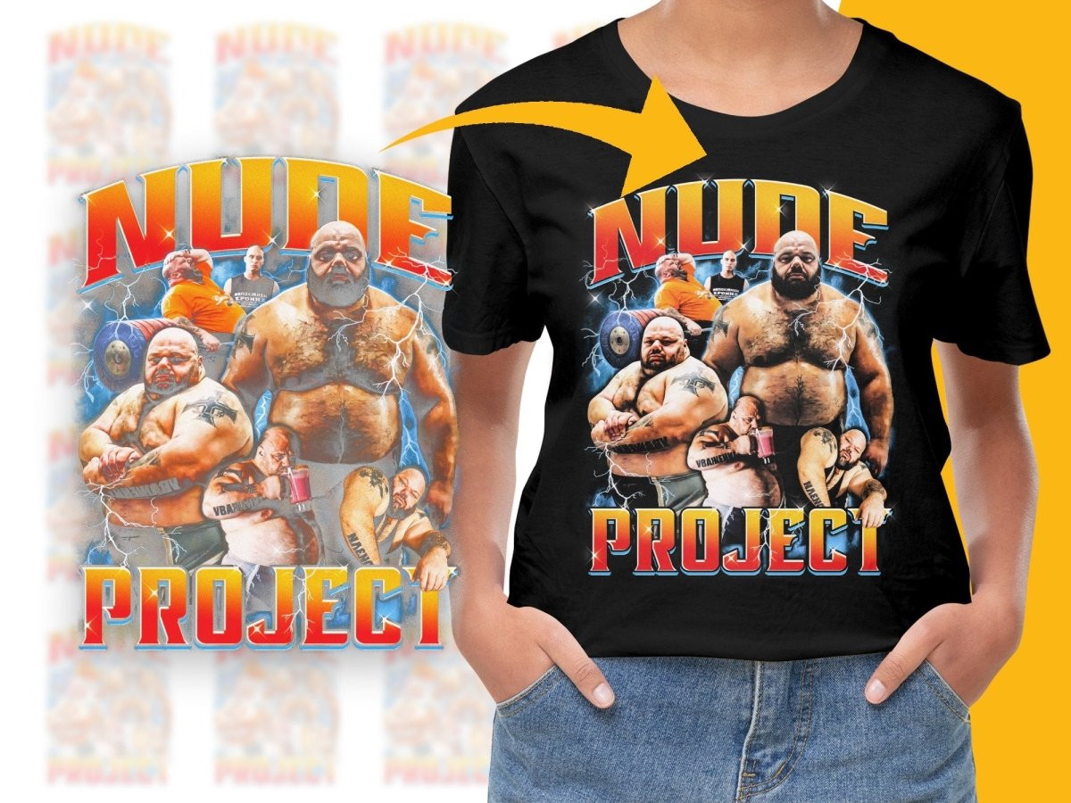 Bold Bodybuilder Graphic Design Versatile PNG File - Teepew