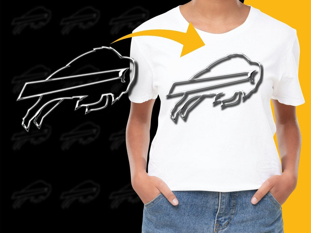 Bold Buffalo Bills Logo Design PNG File - Teepew