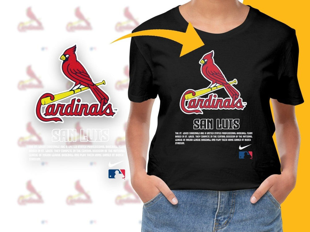 Bold Cardinals Baseball Logo with Bat PNG File - Teepew