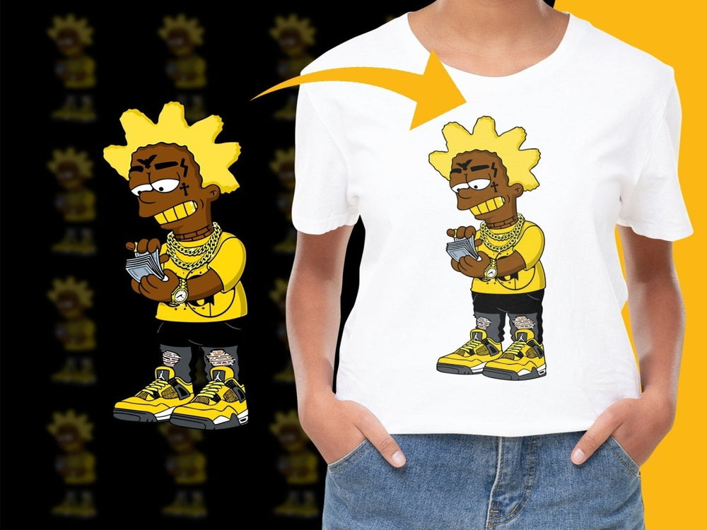 Bold Cartoon Character Counting Money PNG File - Teepew