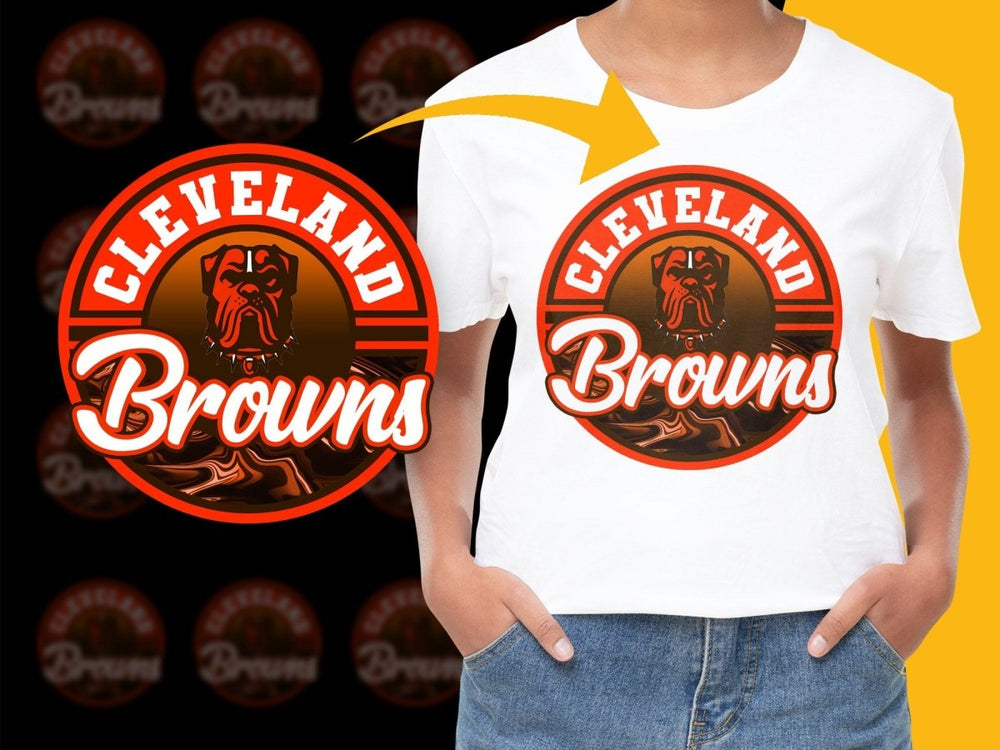 Bold Cleveland Browns Fan Graphic PNG File - Teepew