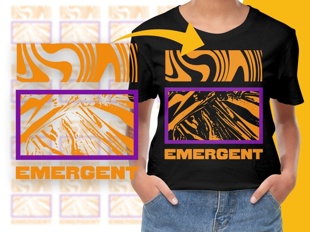 Bold Emergent Design Graphic Streetwear PNG File - Teepew