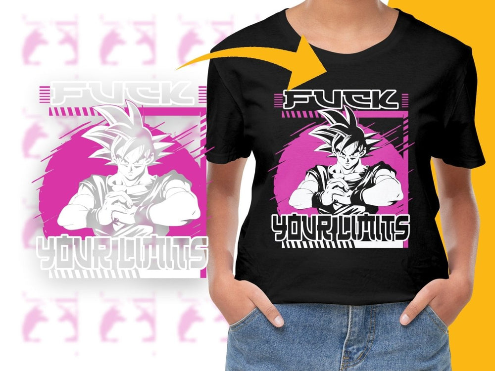 Bold Goku Motivational Graphic PNG File - Teepew