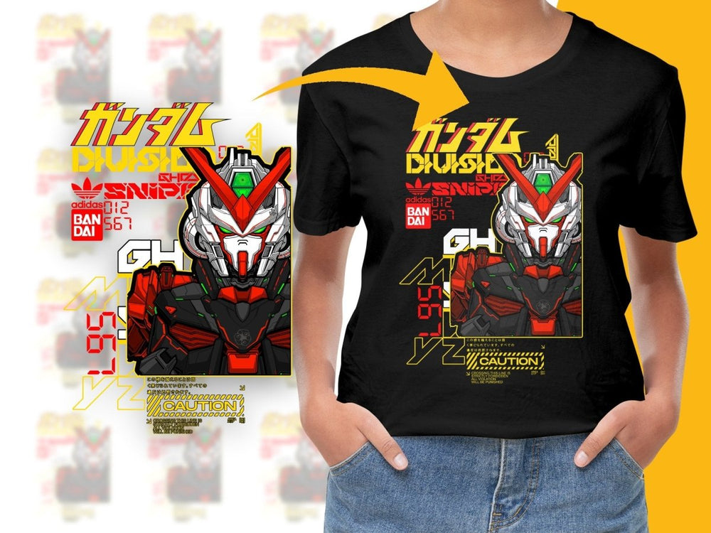 Bold Gundam Design PNG File for Fans and Collectors - Teepew