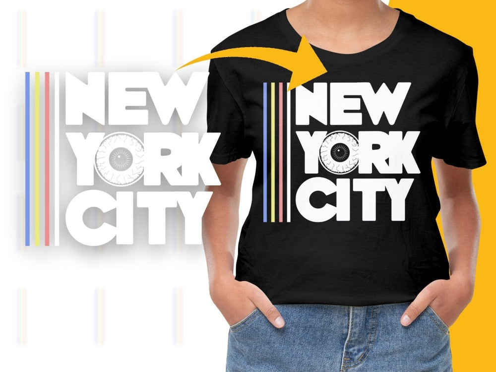 Bold New York City Design Graphic PNG File - Teepew