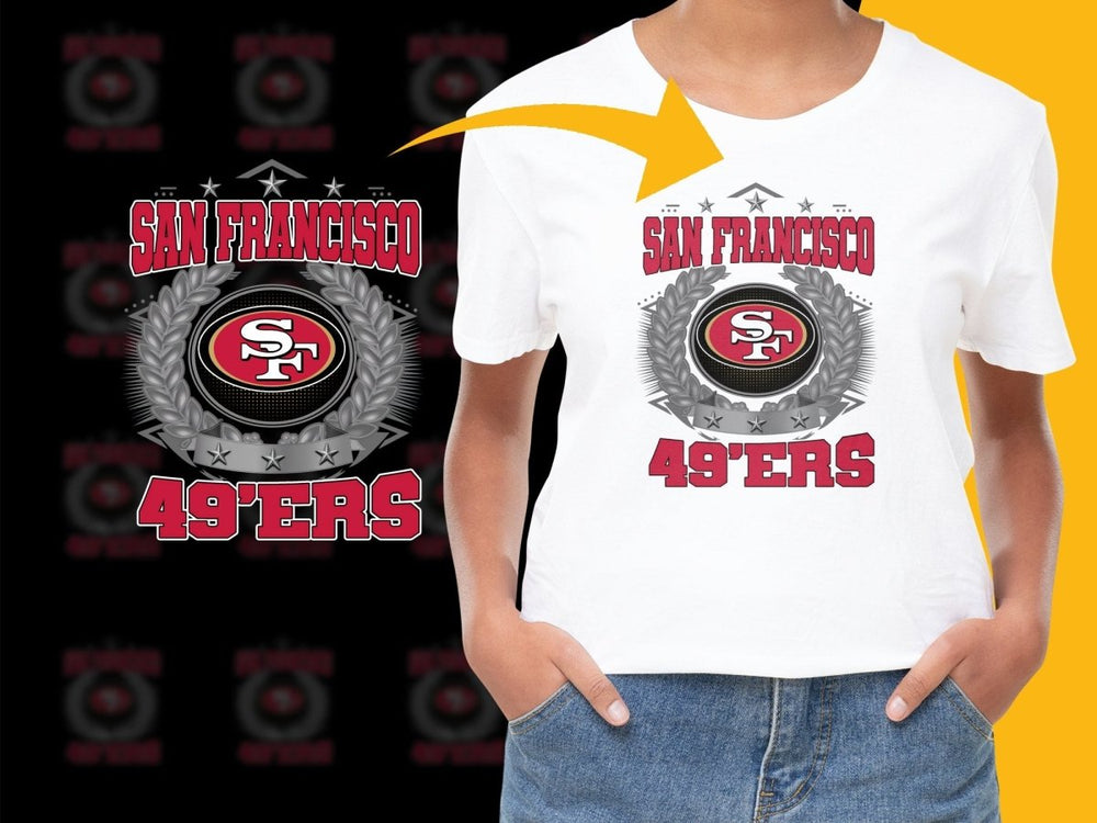 Bold San Francisco 49ers 49ERS Emblem PNG File - Teepew
