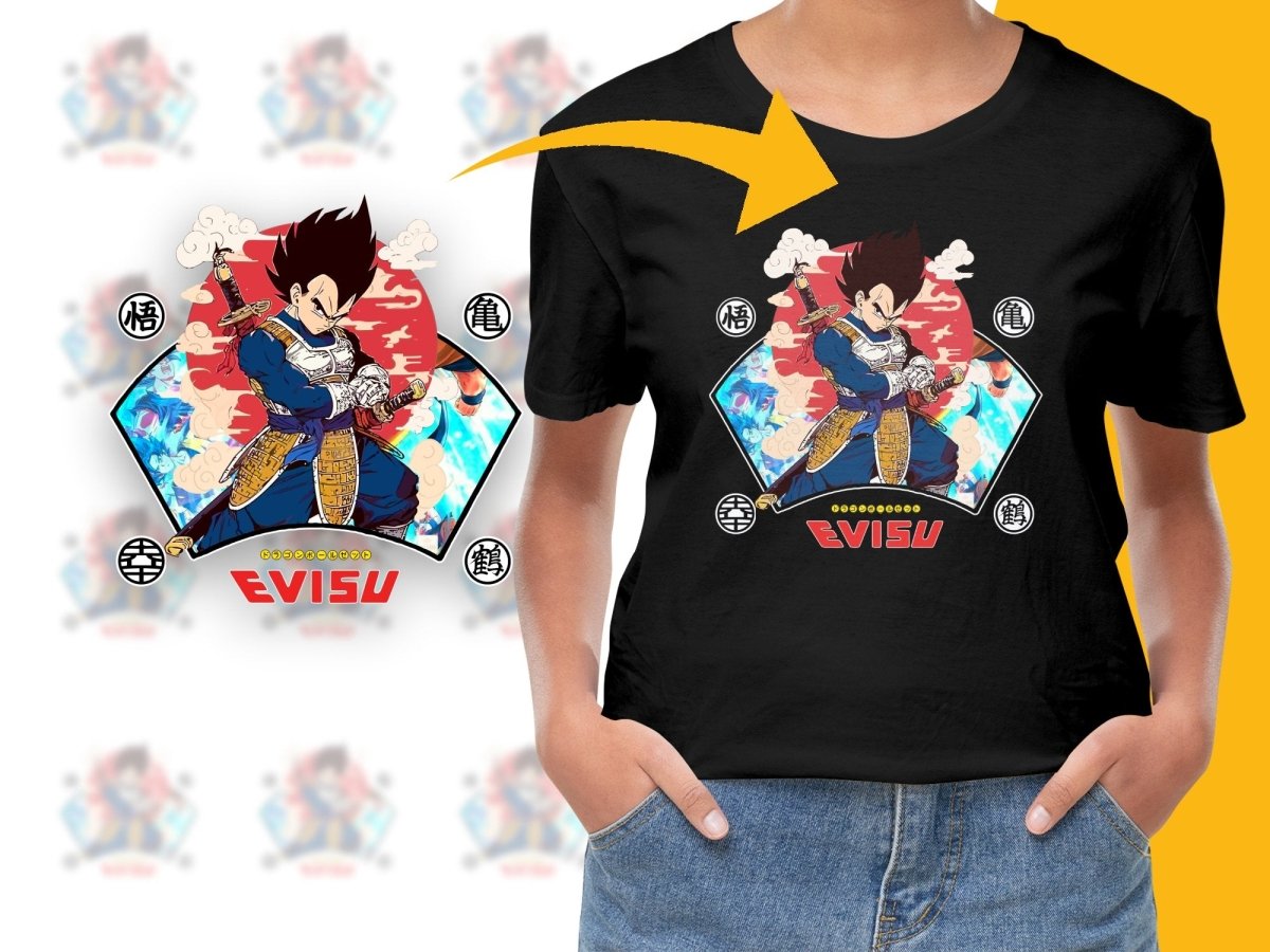 Bold Vegeta Street wear Brand PNG File for Anime Enthusiasts - Teepew