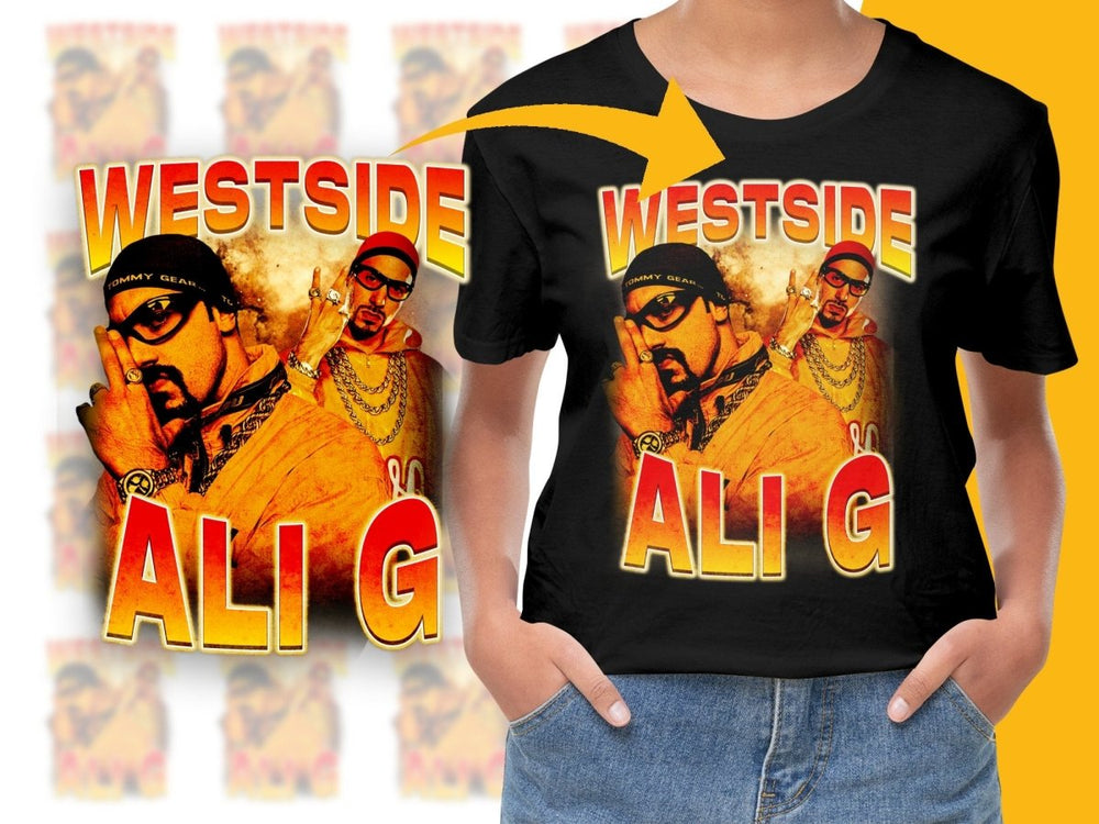 Bold Westside Ali G PNG File - Teepew