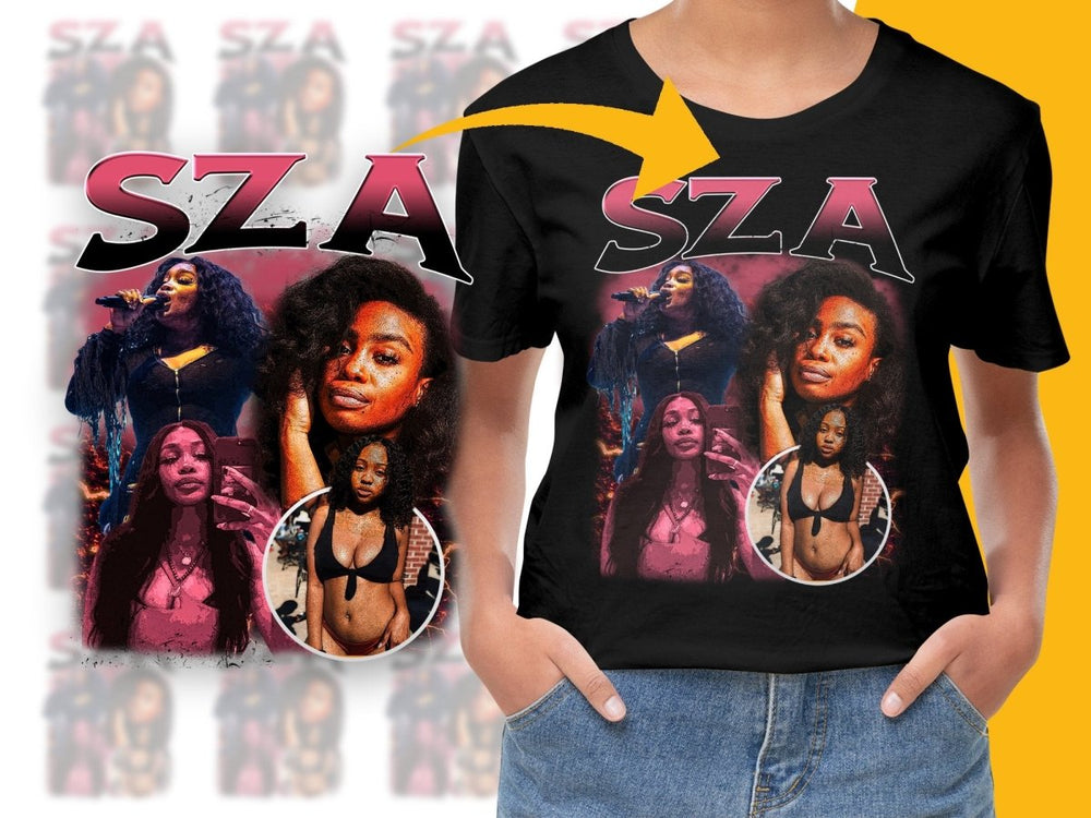 Bootleg SZA PNG File - Teepew