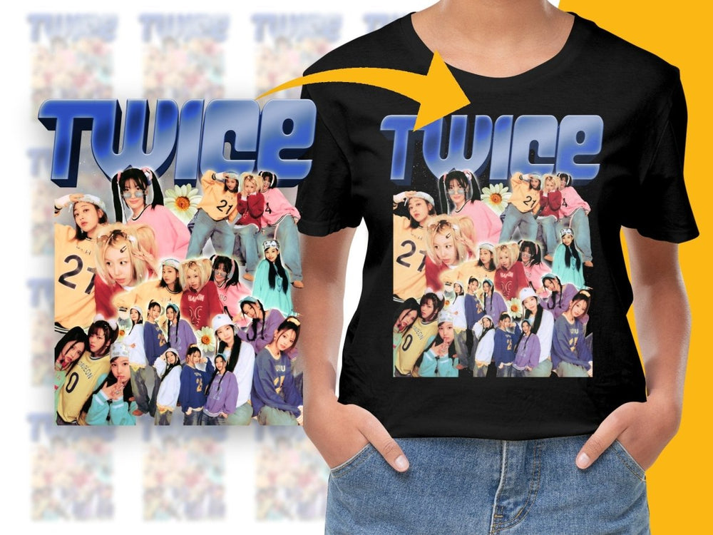 Bootleg Twice Kpop Group Fan PNG File - Teepew