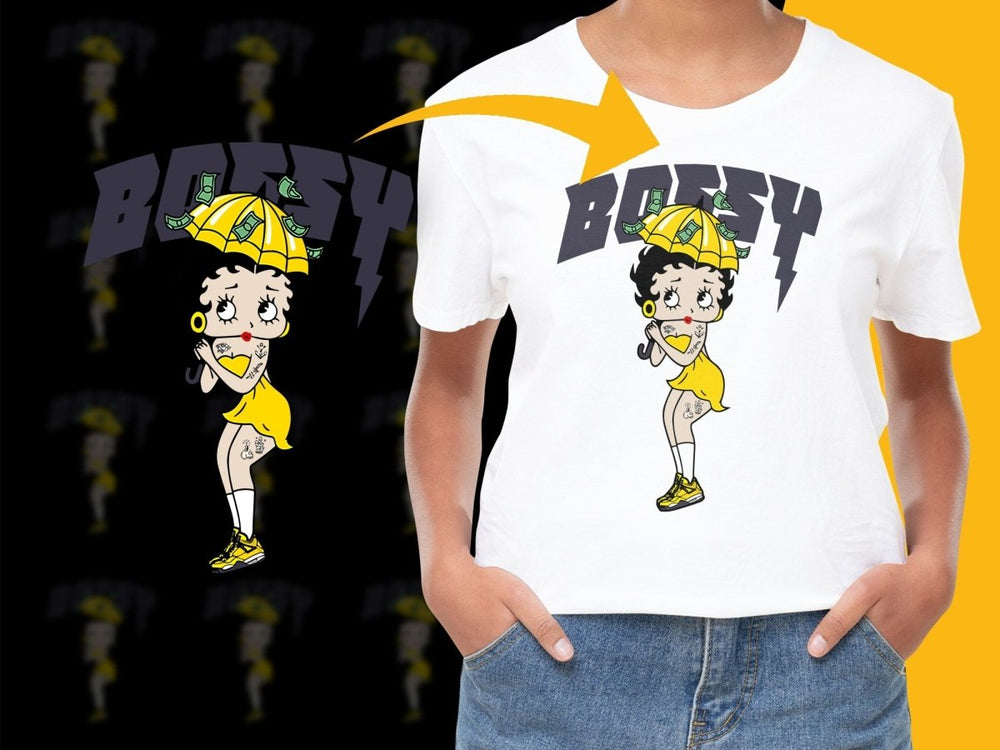 Bossy Vibrant Art Graphic PNG File - Teepew