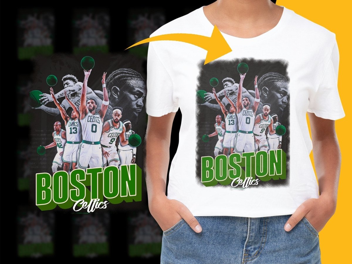 Boston Celtics Team Spirit PNG File - Teepew