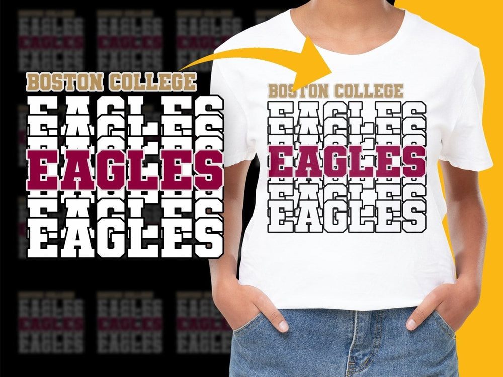 Boston College Eagles NCAA College PNG File - Teepew