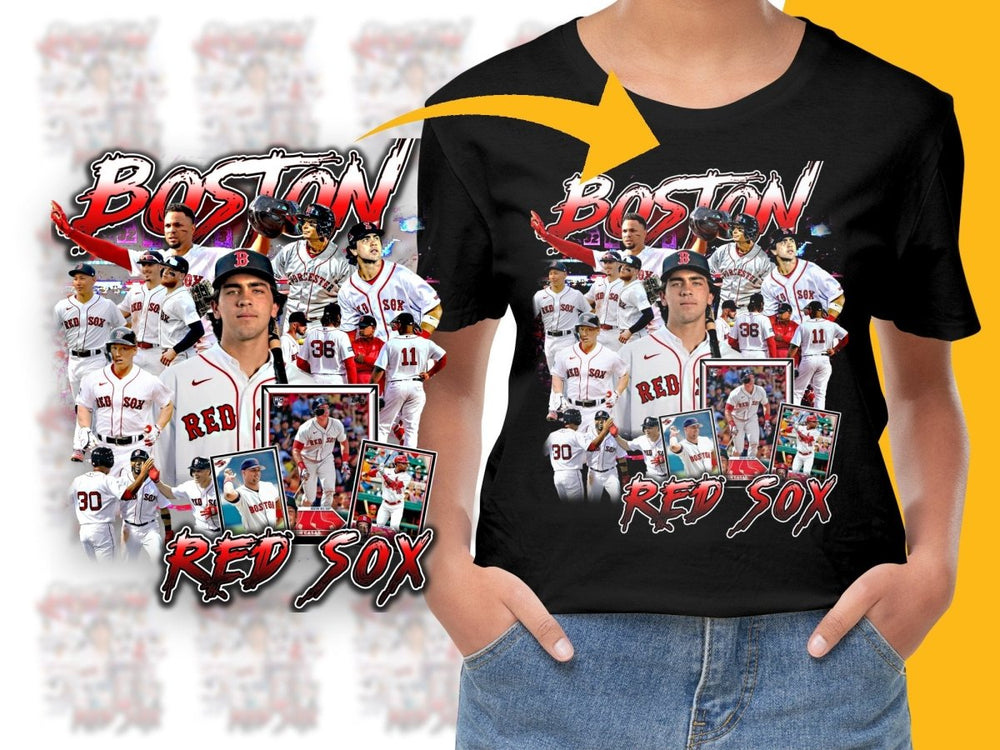 Boston Red Sox Legendary Moments MLB Baseball PNG File - Teepew