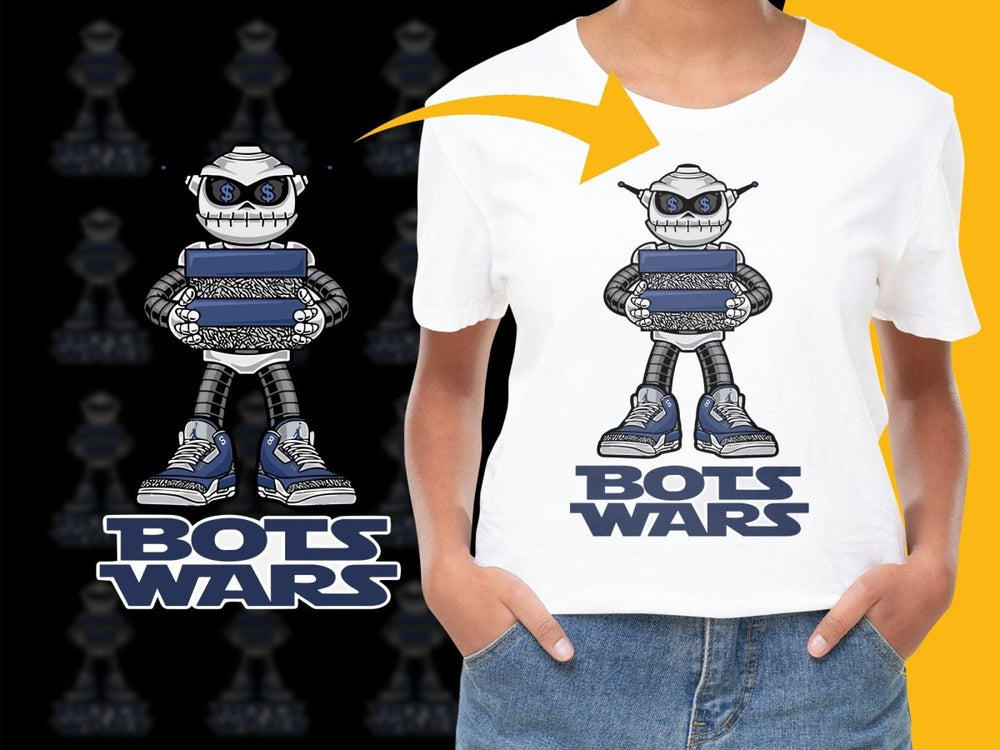 Bots Wars Robot Graphic Streetwear PNG File - Teepew