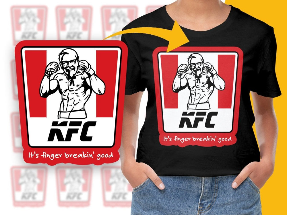 Boxing Champion KFC It's Finger Breakin Good PNG File - Teepew