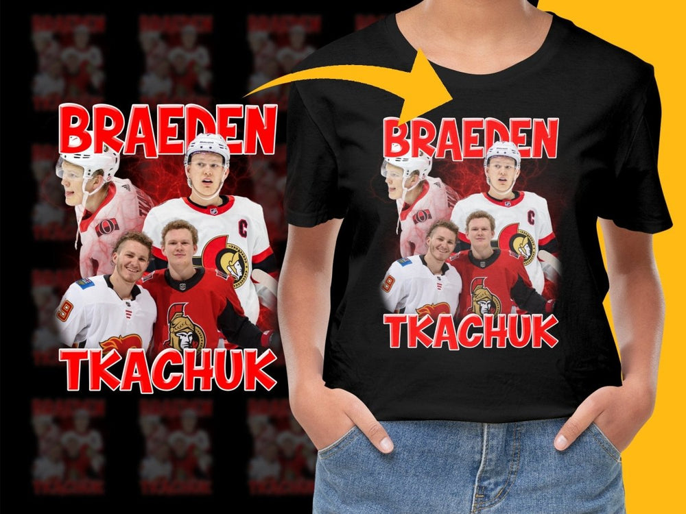 Braeden Tkachuk Ottawa Senators Calgary Flames PNG File - Teepew