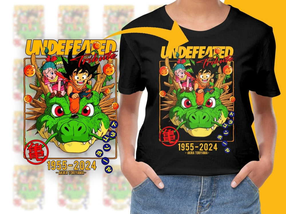 Brand Dragon Ball Tribute 1955 - 2024 PNG File - Teepew
