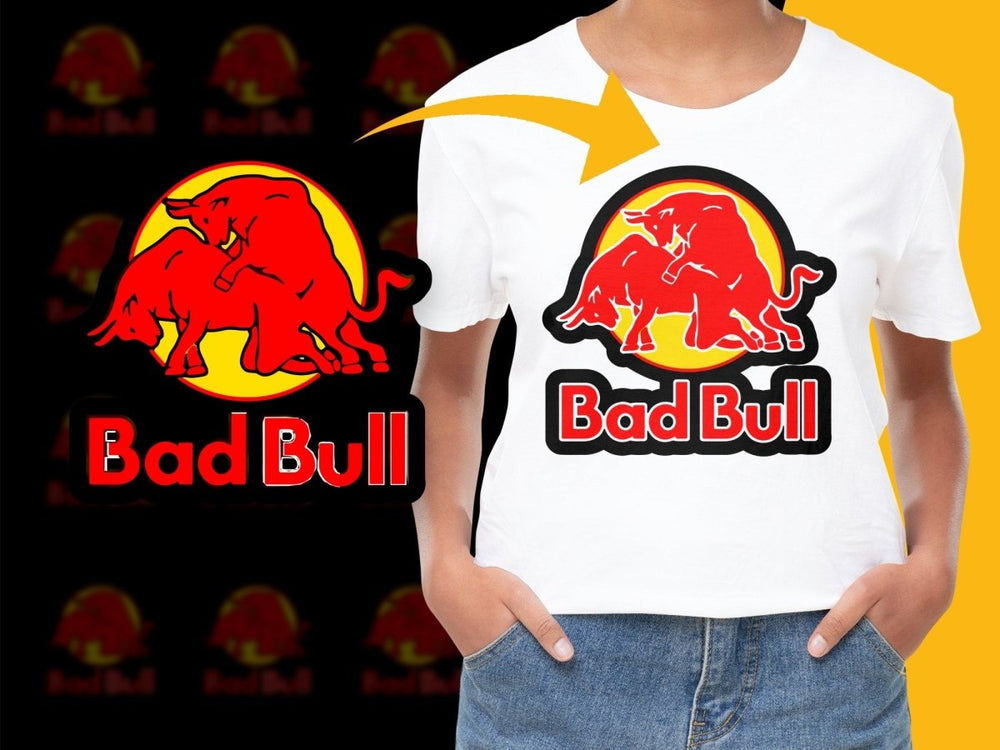 Brand Parody BAD BULL PNG File - Teepew