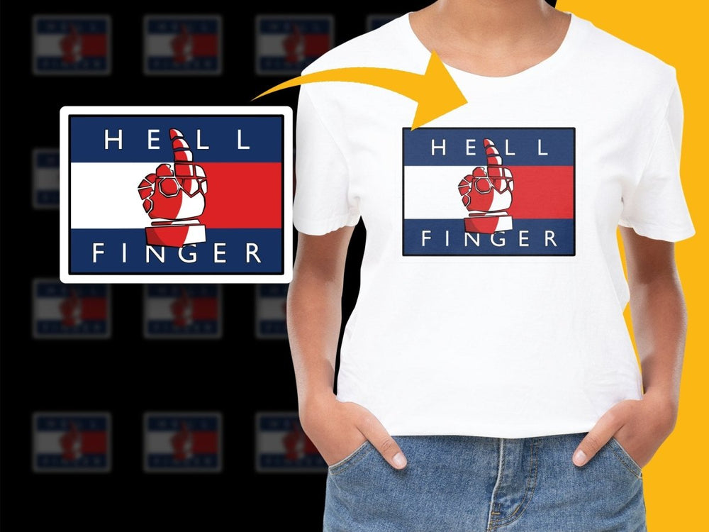 Brand Parody HELL FINGER PNG File - Teepew